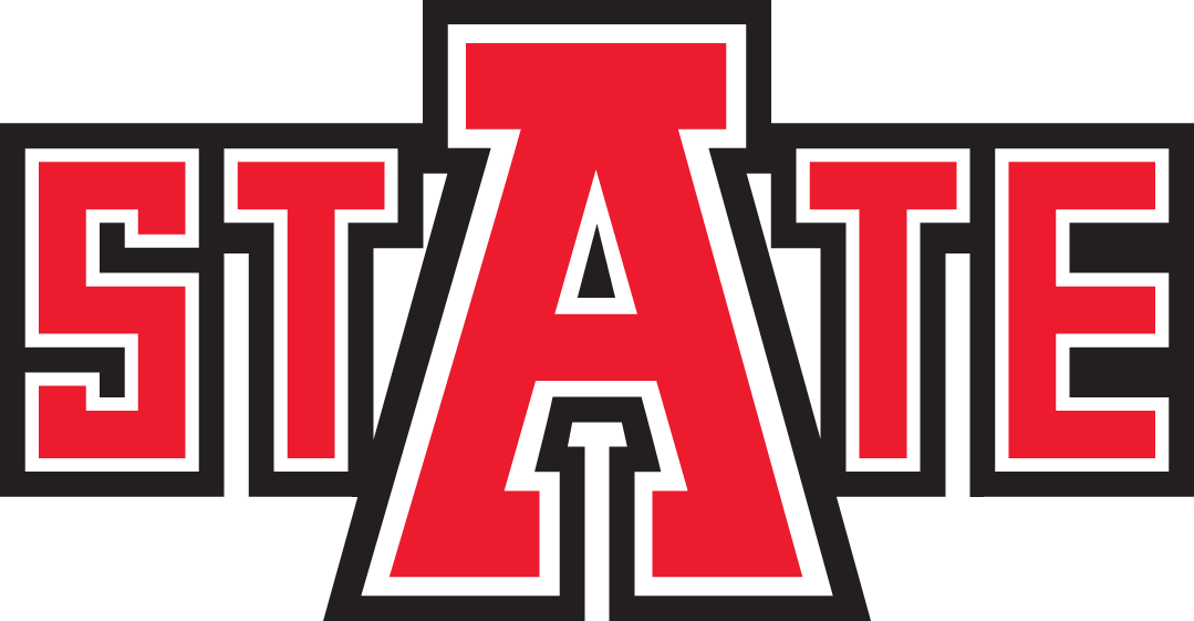 Arkansas State Red Wolves 2008-Pres Wordmark Logo v3 diy iron on heat transfer